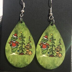 Grinch Earrings